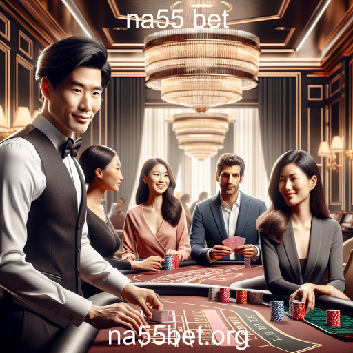A Experiência do Cassino Ao Vivo no na55 bet
